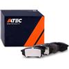 ATEC Germany Set pastiglie freno asse anteriore, Pastiglie freno anteriori, 4 pezzi, Compatibile con HYUNDAI ix20 (JC), SONATA VI (YF), KIA SOUL II (PS)