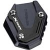 MIDNECMO Per XMAX300 XMAX400 Xmax 125 XMAX250 2017-2026 Piastra di prolunga per cavalletto laterale in alluminio per moto Supporto di ingrandimento per supporto Accessorio Nero