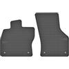 Motohobby Set di tappetini in gomma anteriori per VW Volkswagen Golf VII (dal 2012) / Audi Q2 (dal 2016) / A3 8V (dal 2012) / Seat Leon III (dal 2012) / Ateca (dal 2017) / Skoda Karoq (dal 2017) / 2 pezzi su
