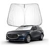 BIXUAN Mazda3 2024 Parasole compatibile con Mazda 3 2019 2020 2021 2022 2023 2024 Parabrezza per Mazda 3 Auto Parabrezza Copertura Antivento per Parabrezza Anteriore Bloccato Copertura UV