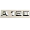 Generico Adesivo 3D con lettere cromate in ABS for il baule posteriore dell'auto, emblema, logo, compatibile con gli accessori A45, A180, A200, A250, A260, W176 e W177.(A160)