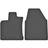 Motohobby - Set di tappetini in gomma anteriori per Nissan Qashqai I (2007-2013), 2 pezzi, su misura