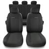 Mossa Coprisedili compatibili con Ford Kuga I, II, III (2008- ) - fodere sedili auto - set coprisedili auto universali - UNE-1