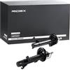 RIDEX 854S2093 2x Ammortizzatore Anteriore Anteriore Destra Anteriore Sinistra Compatibilità con FORD Fiesta Mk5 Hatchback JH1, JD1, JH3, JD3