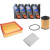 AOQ ORIGINAL QUALITY AOQ KIT TAGLIAND 3 FILTRI + 4 LITRI OLIO 5 W30 COMPATIBILE CON OPEL CORSA D 1.0,1.2, 1.4 dal 2006>