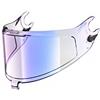 SHARK, visiera casco Spartan GT light iridium homologué bleu clair, Taglia unica