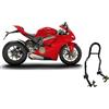 WinNet Cavalletto alzamoto alza moto per alzare sollevare le ruote anteriore compatibile con Ducati Supersport SUPER SPORT 950 939 di tutti gli anni
