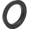 Rugnipw Distanziali Ruote Auto 4 Pezzi Di Plastica Da 72,6 Mm Diametro Esterno A 54,1 Interno Anelli Centraggio Dell'auto Distanziali Foro Della Ruota Neri Distanziali Ruote(4pcs 72.6-56.1mm)