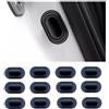 WERTYUV 12Pezzi Auto Porta Ammortizzatore, per Dacia Sandero Stepway 5 Places Duster Antirumore Ispessimento Anti-collisione Bordo della Porta Paraurti Cuscino