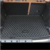 ZSHYTWE Tappetini per bagagliaio auto Per Citroen DS7 2018 2019 2020 Bagagliaio Di Un'auto In Pelle Zerbino Cargo Liner Tappeto Accessori Interni(Black black wire)
