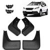 HALLEH [4 Pezzi] Paraspruzzi per Peugeot 2008 2013 2014 2015 2016 2017 2018 2019, Anteriore Posteriore in Gomma Parafango con Viti di Montaggio, Protezione Esterni Accessori