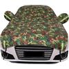 RONGESAEFS Telo Copriauto Antigrandine,Mezza Copertura per Auto Traspirante Addensata,Copertura Universale Per Ghiaccio E Neve,Antipolvere,per Berline E SUV berlina(Color:A,Size:SUV-5.6 * 2.5m)