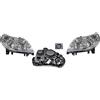 EASYSHOP24H Set Fari Proiettori Anteriori Destro e Sinistro per Ducato Jumper Boxer 2006-2010 H1 H7 8 Pin