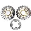 Konerstone Disco Dischi Freno Anteriore Posteriore Rotore per Honda CBR600RR 2003-2015 Accessori per motori Disks CBR 600 RR CBR600 600RR 2010 2011 2012 2013 2014 Oro CBR1000RR 04-05