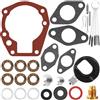 SOAJEE 439071 Kit di ricostruzione carburatore compatibile con motore fuoribordo Johnson Evinrude OMC 1.5HP 2HP 3HP 5HP 5.5HP 6HP 7.5HP 10HP 15HP 18HP 20HP 0439071 Boat 18-7043 382045 382046 3820471