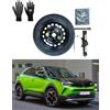D'ANGELO 1988 Kit Ruotino di Scorta 17 compatibile con Opel Mokka-E con Cric, Chiave, Guanti e Sacca