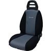 Italfodere - Coprisedili Compatibili con Fiat Ducato 3 Posti con Vano Apribile - Resistenti e Confortevoli - Facili da Installare - Protezione Completa per i Sedili - Accessori Auto Interni - Grigio