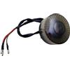 Yecnecty Universale Led Rotondo Moto posteriore Freno di Coda Stop Luce Moto Targa Montaggio Lampada per Cafe Racer Honda ATV UTV Suzuki