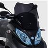 Ermax Cupolino MP3 125 300 500 2011 2018 colore fume nero chiaro sport (45cm Modèle Touring Sport Business ) prodotto da Ermax