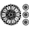 MOTOS M MOTOS Set di 4 Copricerchi 15 pollici - Eliminate i graffi con questi copriruota flessibili e leggeri da 15 pollici. Facili da installare, non richiedono attrezzi e proteggono dallo sbiadimento!