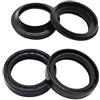 Cyleto - Set di 33 x 45 x 10,5 mm, paraolio e tappi antipolvere per Yamaha XV250 H-S Virago 1988-1999 XV250 Virago 250 1995-2007