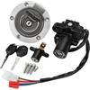 DUHWQSJ Spare parts XT 660 MT 03 Tappo serbatoio carburante Interruttore accensione Serratura sella con kit chiave compatibile con XT660 XT660Z Tenere MT03 MT-03 YZF R6 R6 R1 R1