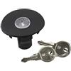 HQGQCEZEK Tappo Coperchio Serbatoio Tappo Chiusura Serbatoio Carburante Con Chiavi Per Ford Per Fiesta Focus F-150 2009-2019 Accessori Per Auto 8U5Z-9C268-B 4584554AF