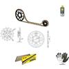 farbrothersonline COMPATIBILE CON KAWASAKI Z (ZR750LLA-L7F/LAF/LAS/LBF/LCF) 750 2007-2012 KIT CATENA CORONA PIGNONE PER MOTO TRASMISSIONE DID 520VX3 LUN 112 MAGLIE,CORONA ACCIAIO P520-Z43,PIGNONE P520-Z15 SPECIFICO