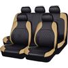 WSXCDE Auto Set Coprisedili, per Dacia Duster III (2024-2025) Pelle Confortevole Coprisedile Copri Traspirante Antiscivolo Anteriori Posteriori Protezione Sedile,C