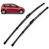 Autopixl Wiper LHD Spazzole tergicristallo anteriori compatibili con VW UP Up! Seat MII Compatibile con Skoda Citigo 2011-2020 Parabrezza Parabrezza Spazzole for vetri 2416