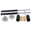BESTPRICE ATP 2x ammortizzatori posteriori a gas, 2x cuscinetti del puntone | Compatibile con: ALFA ROMEO MITO, FIAT GRANDE PUNTO, OPEL CORSA D