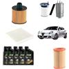 Somer Car KIT TAGLIANDO COMPATIBILE CON ALFA GIULIETTA 1.6 JTDM 16V 105CV 77KW DAL 2010 + SELENIA WR 5W30