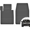 moto-MOLTICO Anteriori Tappetini Auto in Gomma con un Bordo - Set 2 Pezzi - Tappetini per Auto Impermeabile - Set di Tappeti Adatti per Mini Countryman I R60 2010-2016