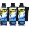 Altur Diesel Antifreeze (x3 Pezzi), additivo antigelo -40°C per gasolio, 200 ml