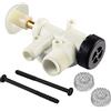 Mudder 385314349 - Kit di riparazione per WC per camper e rimorchi, compatibile con Sealand EcoVac Vacuflush Pedale WC di ricambio per WC Dometic Pedale Pedale WC tranne 300 310 320