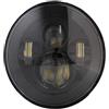 VETJMUA Faro Anteriore A LED Da 7 Pollici Nero Per Moto Motociclo Faro(E) VETJMUA Ducati Monster 1993-2008