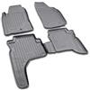 Element tappetini in Gomma 3D Premium su Misura Adatti per Mitsubishi Pajero Sport, MK 1 (I), 1997-2008, Fuoristrada 5 Porte, 4 Pezzi.