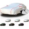 HLLZZPDCO Telo copriauto Impermeabile e antigrandine per Esterni per Mercedes A 180 A 200 A 250, Protezione Completa, Morbido, Resistente, Antipolvere, Neve e Traspirante(D,A180)