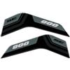 AZgraphishop PROTEZIONI LATERALI SERBATOIO RESINA 3D COMPATIBILE CON SUZUKI V-STROM 800SE 2023 On L-198 (Lisbona Green)