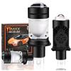 YONGYAO 1 Coppia Y1 Max H4 Mini Lente Proiettore LED Laser Plug And Play Fascio Concentrato Canbus-Luci a Tre Colori