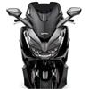 BRIXIAMOTO MALOSSI 4519198 Cupolino Sport Screen in PMMA Acrilico, Fumé Scuro, 39x35 cm, Compatibile con Honda NSS Forza 125, Forza 350