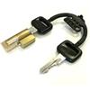 Generico BLOCCA STERZO SERRATURA BLOCCASTERZO PER CIAO SI BRAVO BOXER 6 MM