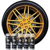 AutoFullCar Pack Sprays Full Dip Oro Perla con Base Nero