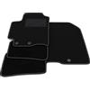 Generico Tappetini compatibili con Kia Rio 2017-2025 no decoro, kit tappetini auto personalizzati, set tappeti in moquette, tappeto auto