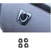 BNGDFDGH Decalcomanie For Bulloni Portiera Auto, Paillettes, Decorazioni, Coperture, Compatibili Con BMW X5 X6 E70 E71, Accessori Interni For Lo Styling Dell'auto.(Carbon Fiber Color)