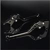 JMOLXURI Leva Freno Leve Frizione Per Piaggio Per NRG Per Liberty 125 Per Leader Per RST Per Liberty 50 4T Per RST Per PTT (E) CNC Scooter Leve Freno Anteriore Disco Posteriore Tamburo Moto Freno Frizione(Long