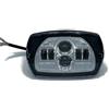 Generico Fanale Faro Anteriore ITALKAST SILVER con LUCE A LED per vespa 50 special