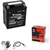 farbrothersonline COMPATIBILE CON SUZUKI UK ADDRESS 110 2015 A 2020 BATTERIA YUASA YTX7L AGM 12V/6AH CCA100(SIGILLATA-PRECARICATA) PER MOTO SCOOTER GIA' PRONTA AL MONTAGGIO FAI DA TE 115X72X133MM