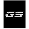 AZgraphishop Adesivo Manubrio COMPATIBILE CON BMW GS R 1200 / R 1250 STD/ADV GS logo AMA-002 (BLACK)