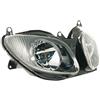 one by Camamoto cod. 77201404 faro gruppo ottico anteriore completo di lampade h7 / h4 anteriore omologato CE compatibile con yamaha t-max 500cc anno dal 2001 al 2007 | rif. orig. 5GJ843101000